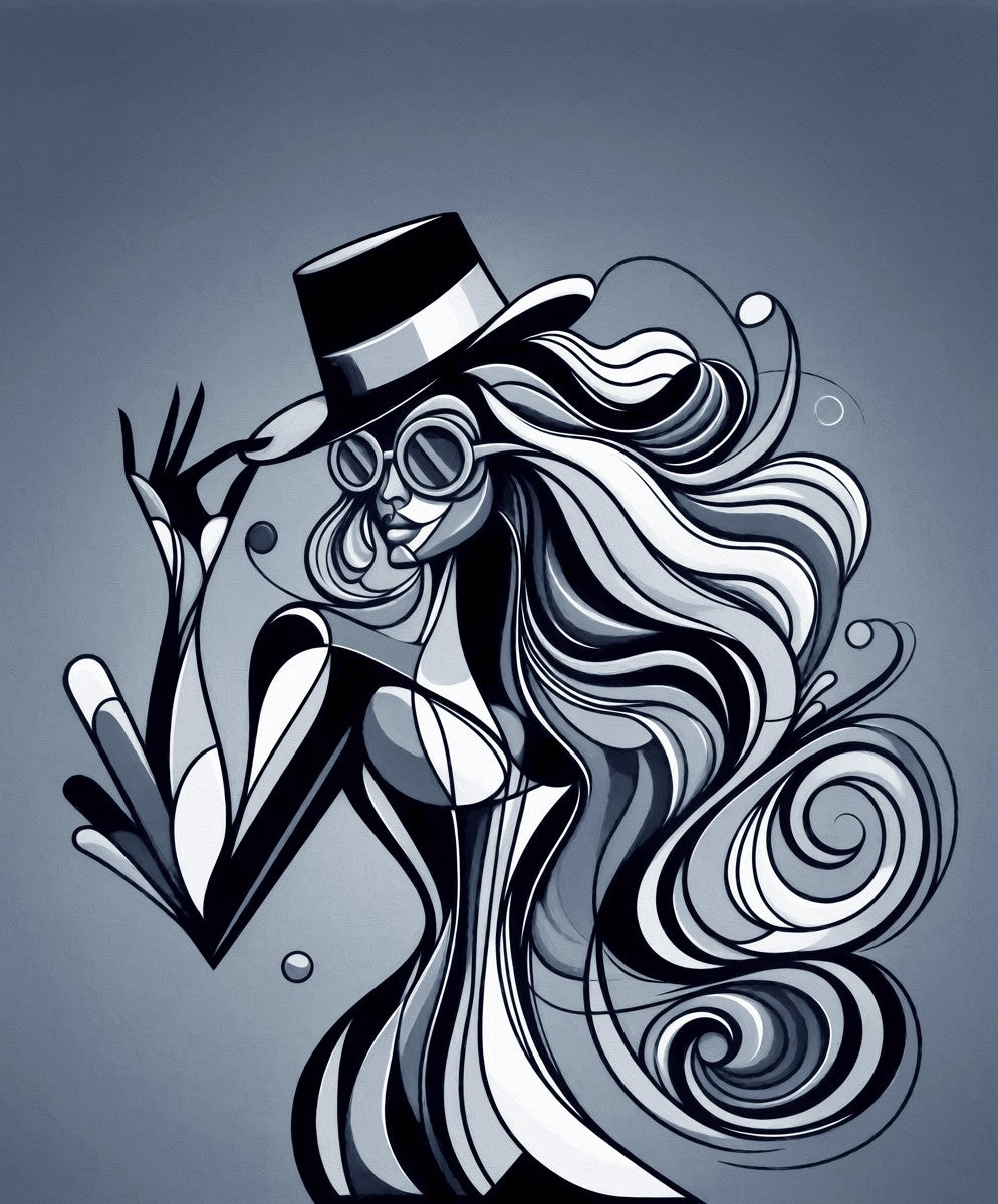 Viva La Diva: Where Shadows Dance in Shades of Silver