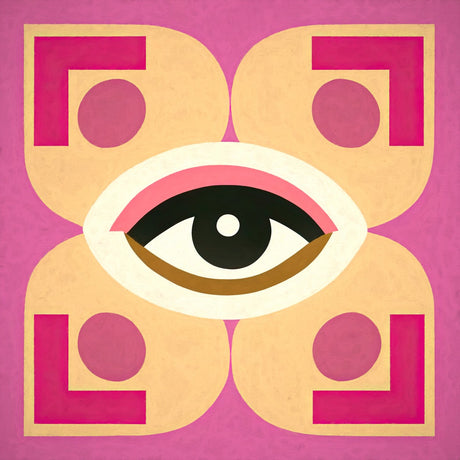 Eye of Harmony: Where Realism Meets Geometric Dreamscapes