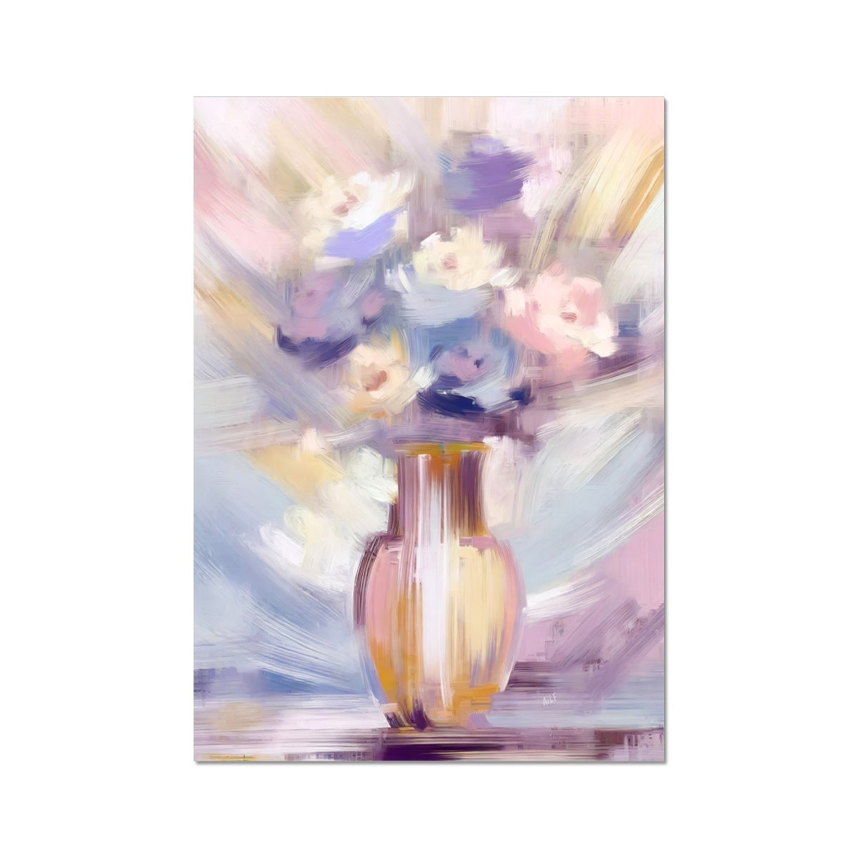 Abstract Blooms #16 Fine Art Print