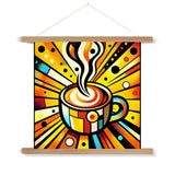 Energising Espresso  Fine Art Print with Hanger