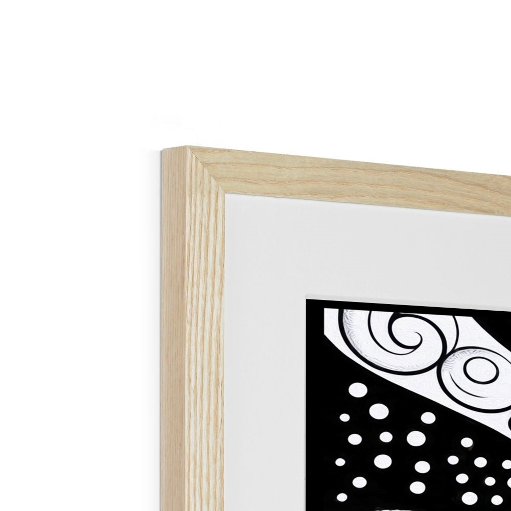 Caffeinated Masquerade Framed & Mounted Print