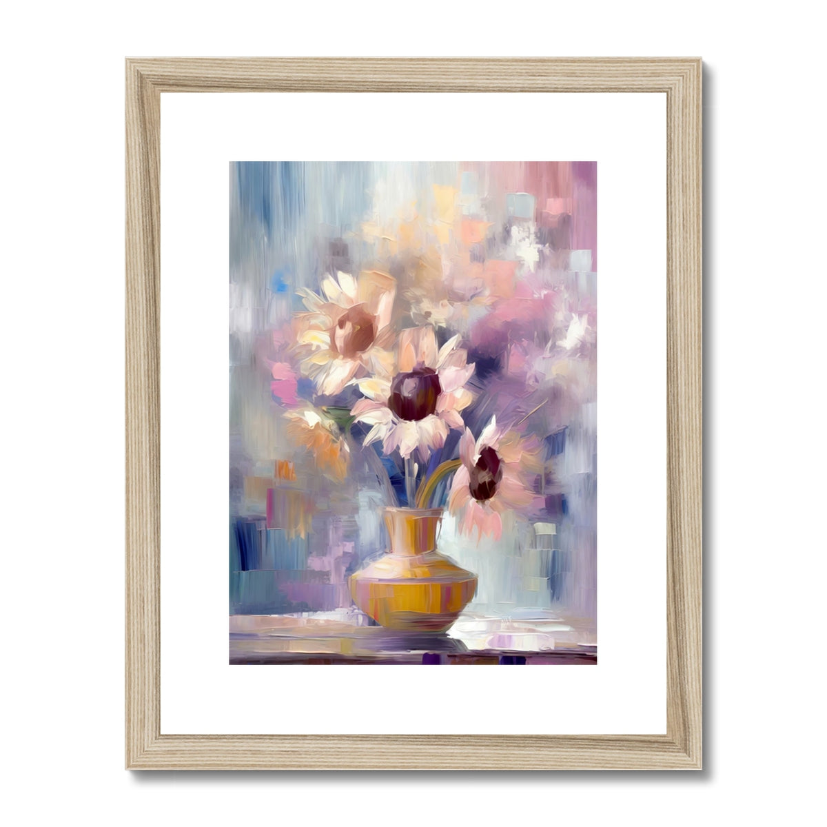 Abstract Blooms #04 Framed & Mounted Print