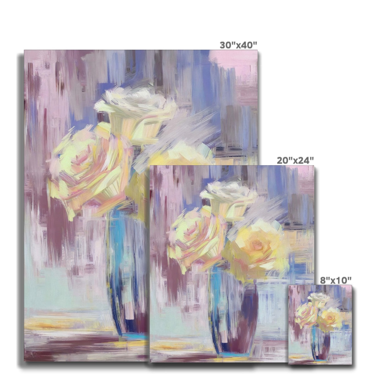 Abstract Blooms #31 Canvas