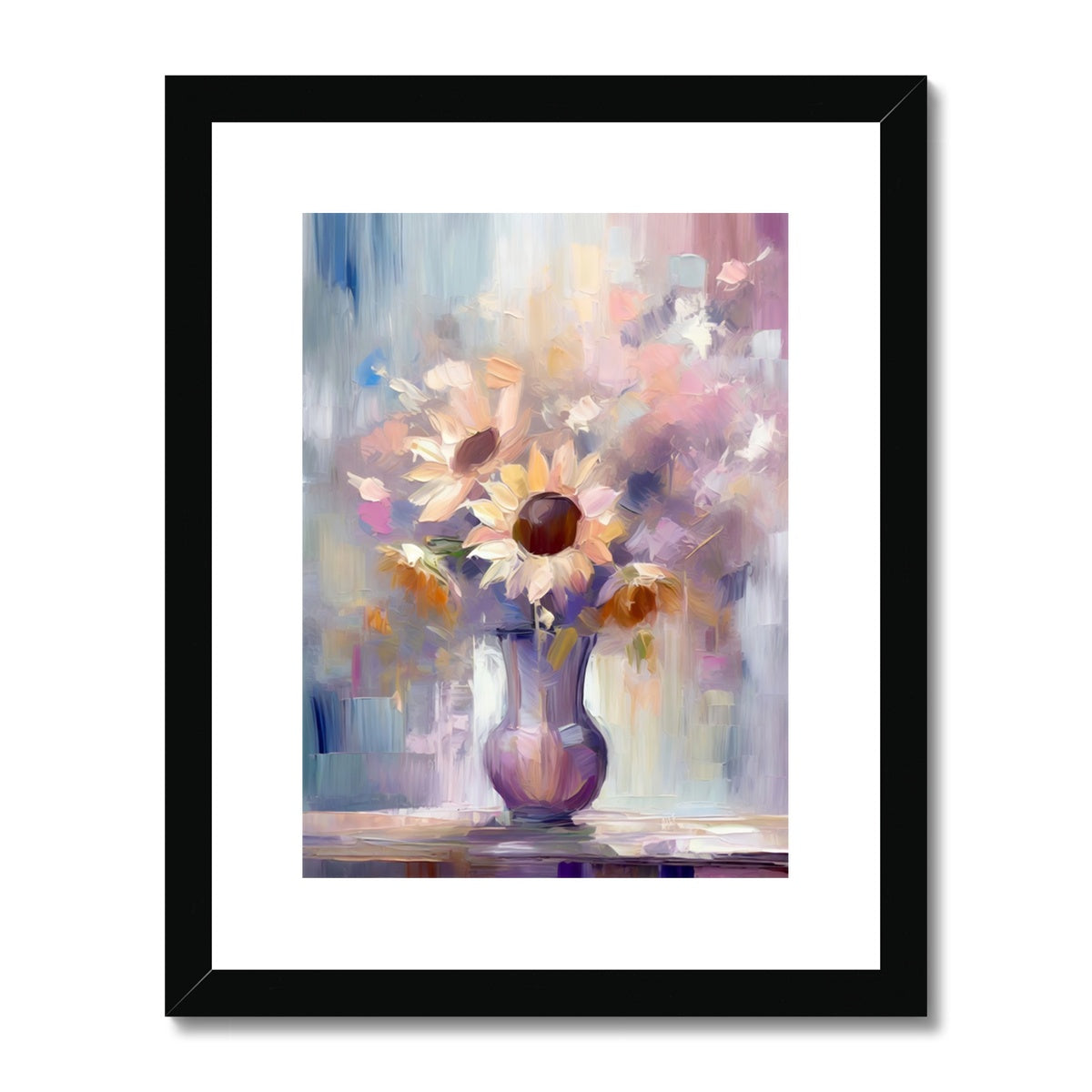 Abstract Blooms #03 Framed & Mounted Print