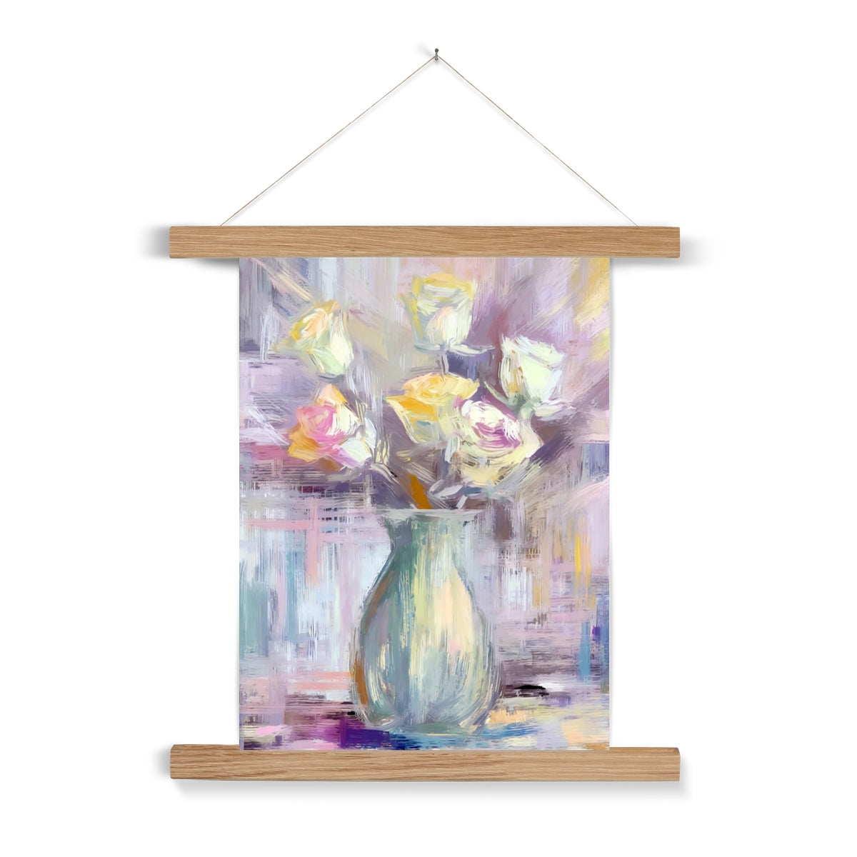 Abstract Blooms #15 Fine Art Print with Hanger