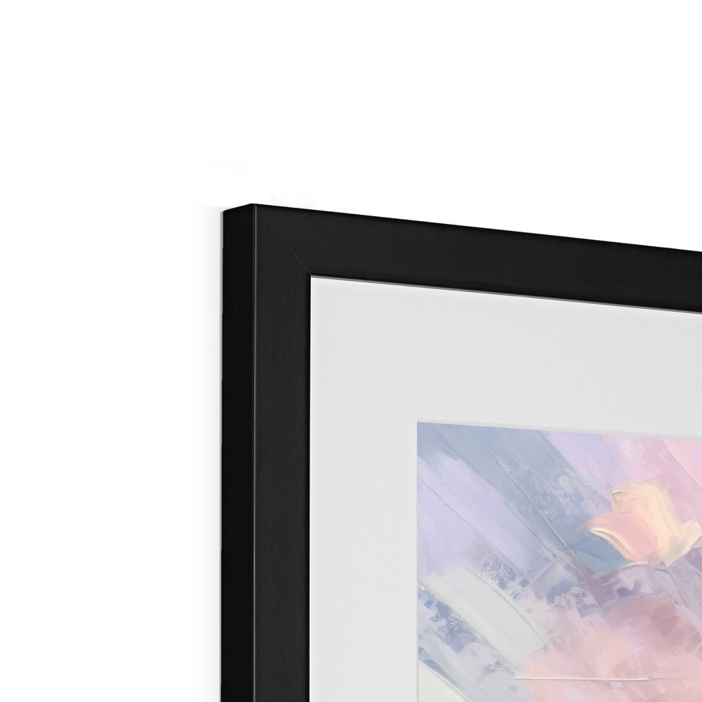 Abstract Blooms #13 Framed & Mounted Print