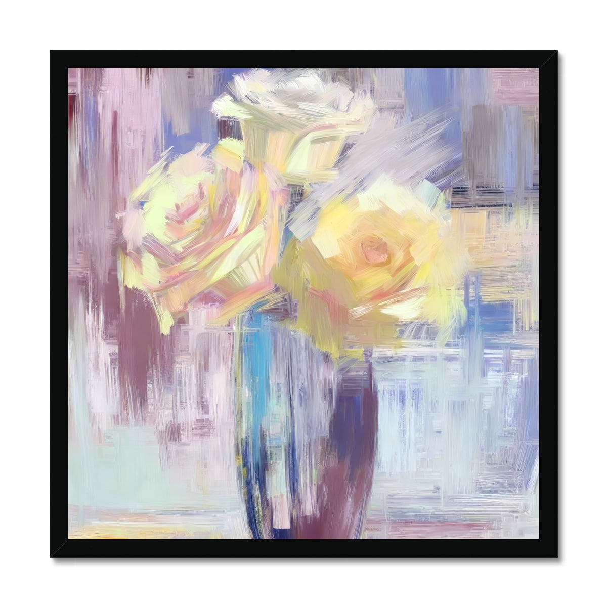 Abstract Blooms #31 Framed Print