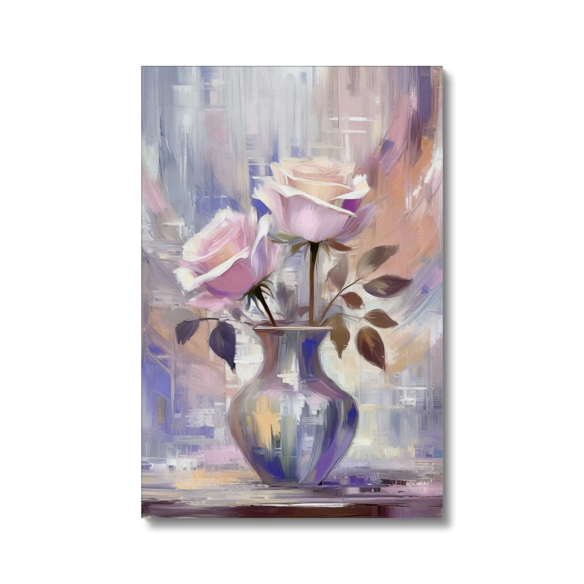Abstract Blooms #06 Eco Canvas