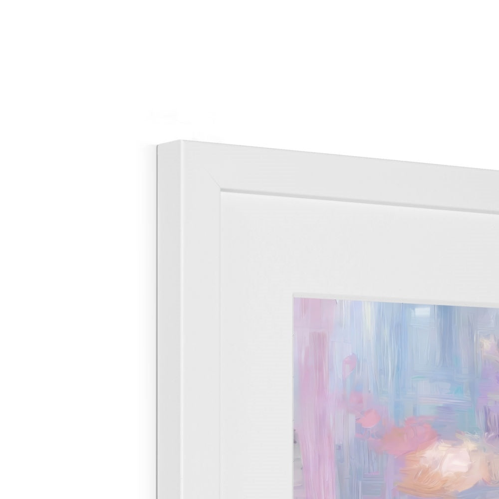 Abstract Blooms #11 Framed & Mounted Print