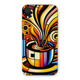 Caffeinated Cityscape Snap Phone Case