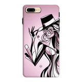 Viva La Diva: A Ballet of Blush and Boldness Against Rose-Colored Skies Tough Phone Case