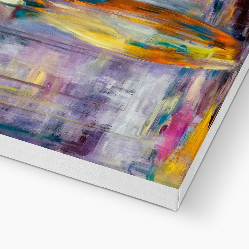 Abstract Blooms #05 Eco Canvas