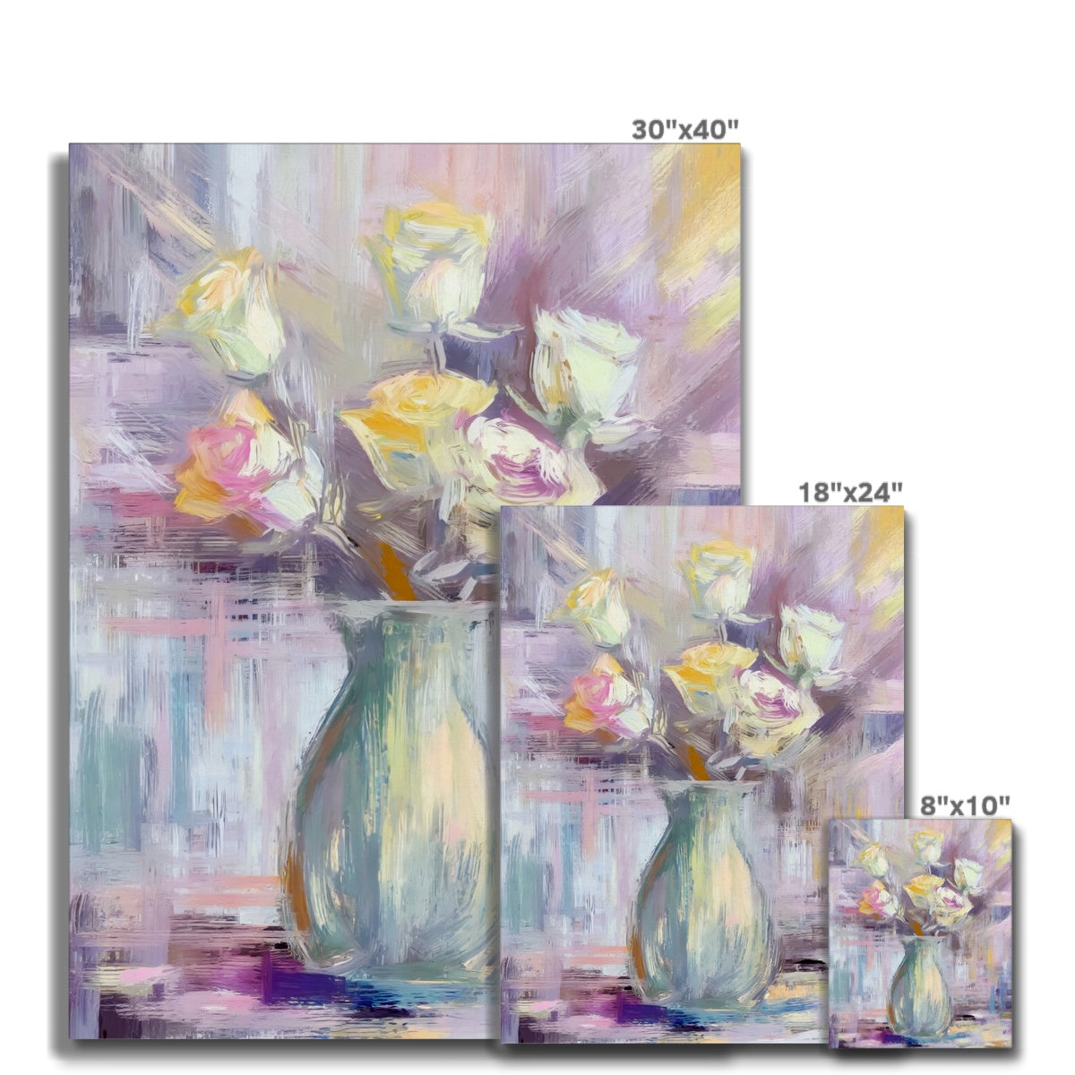 Abstract Blooms #15 Canvas