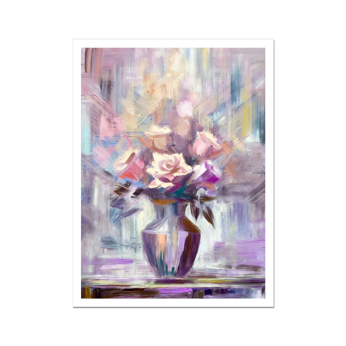 Abstract Blooms #30 Wall Art Poster