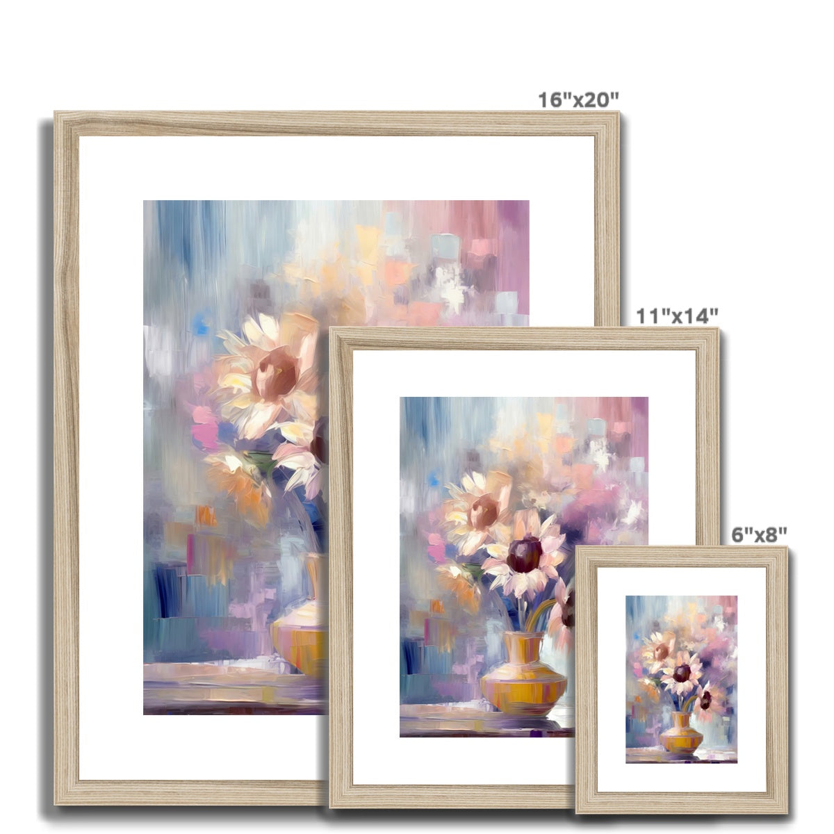 Abstract Blooms #04 Framed & Mounted Print