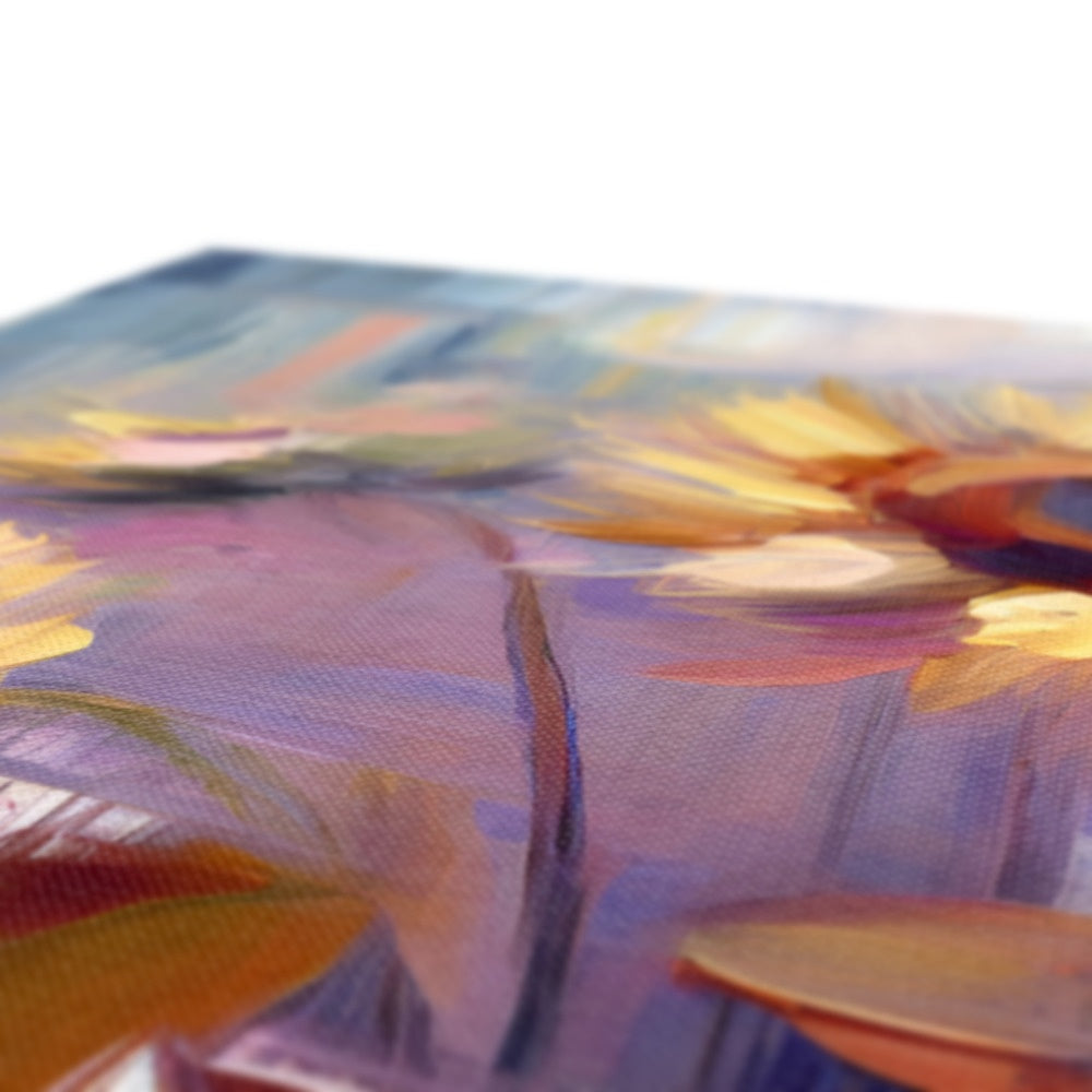 Abstract Blooms #07 Eco Canvas