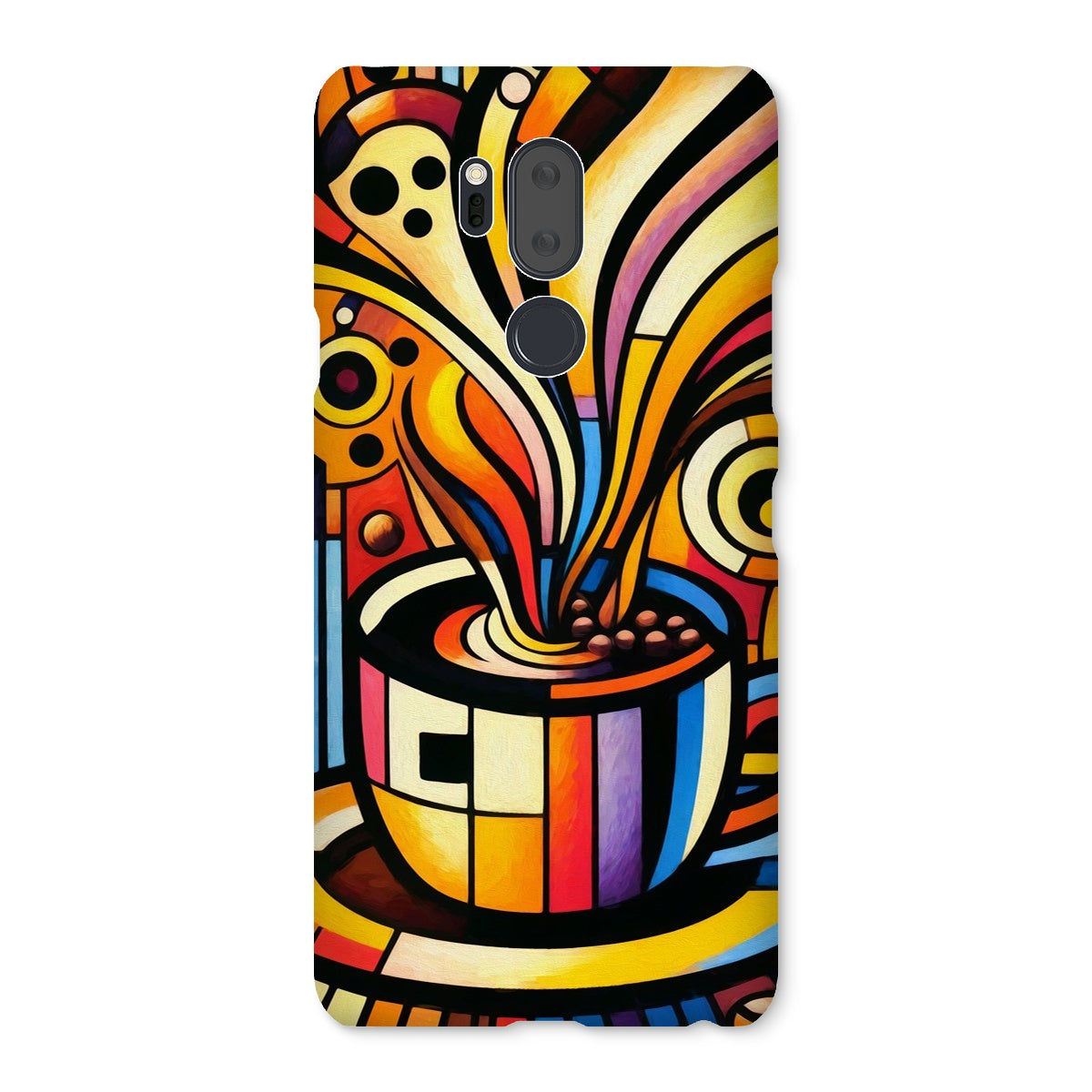 Caffeinated Cityscape Snap Phone Case