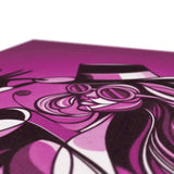 Viva La Diva: Where Amethyst Dreams Dance in a Symphony of Purples Canvas