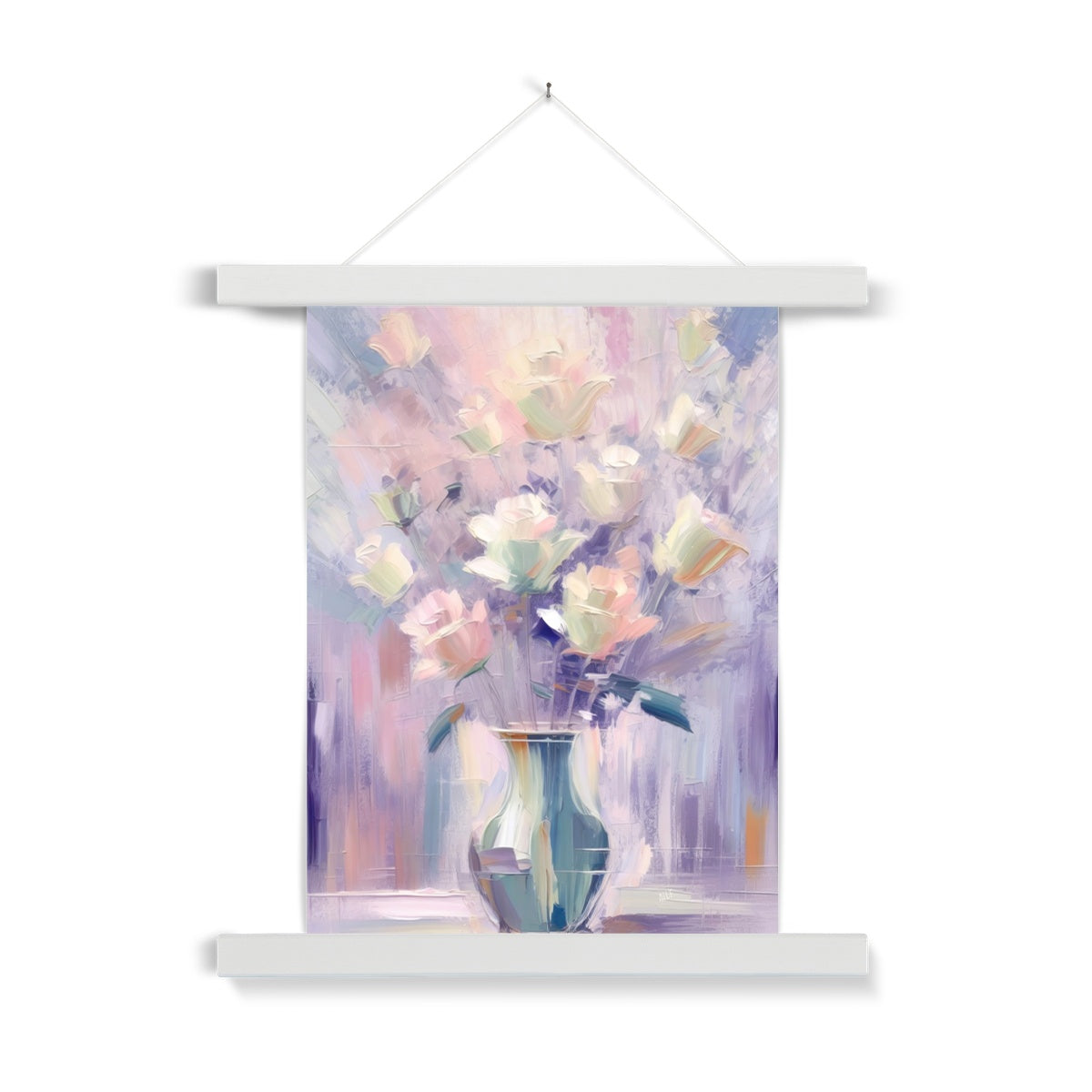 Abstract Blooms #13 Fine Art Print with Hanger