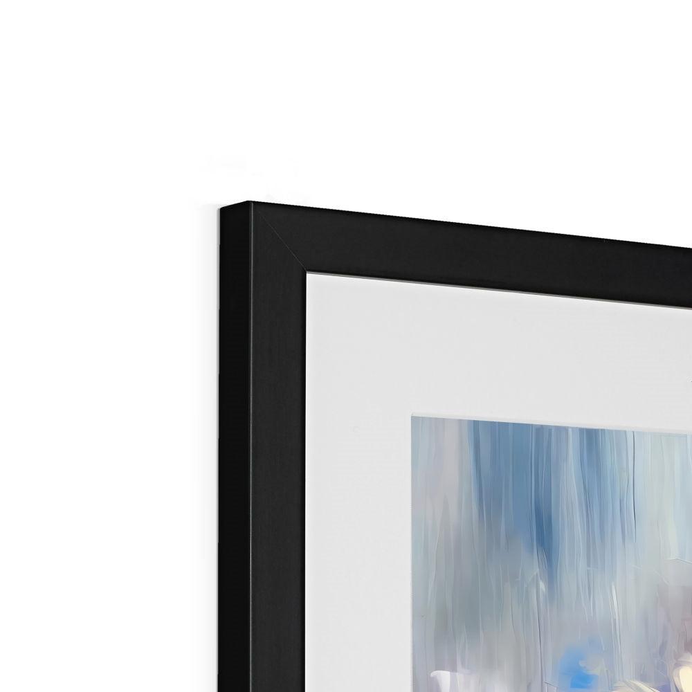 Abstract Blooms #04 Framed & Mounted Print