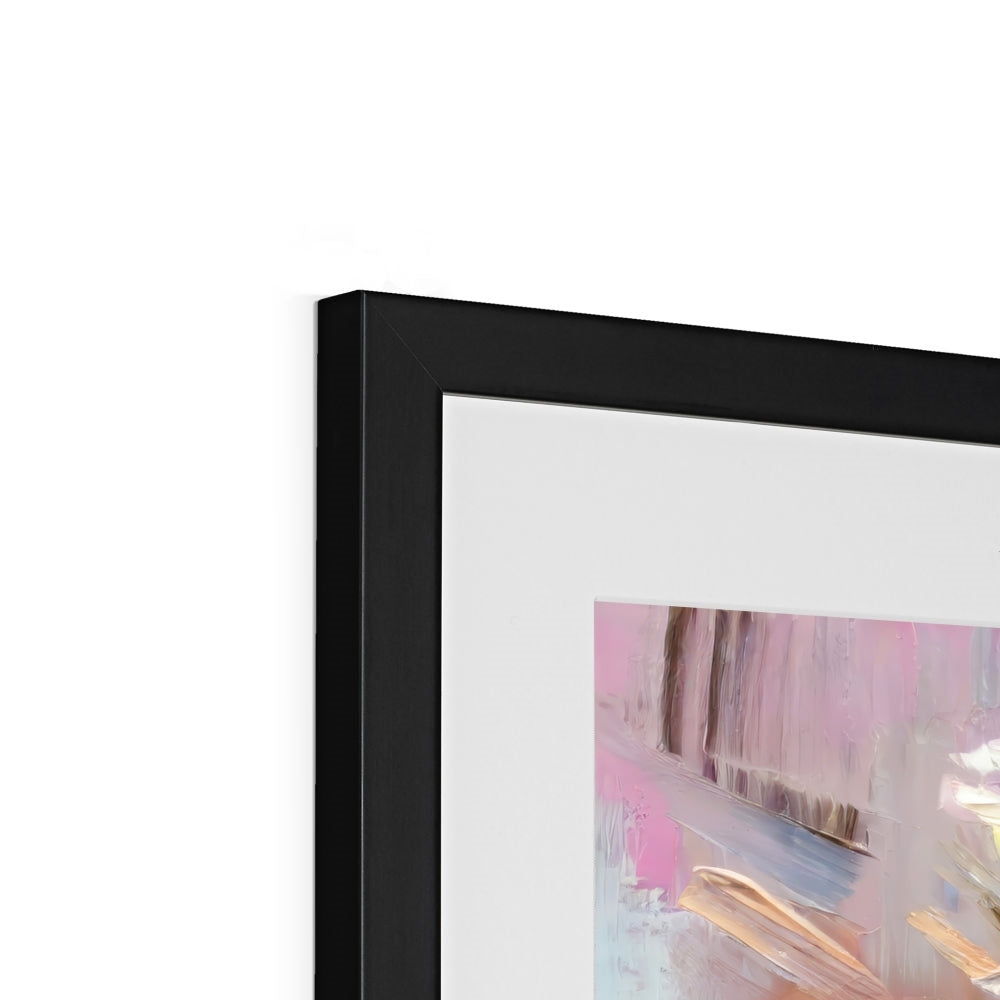 Abstract Blooms #23 Framed & Mounted Print