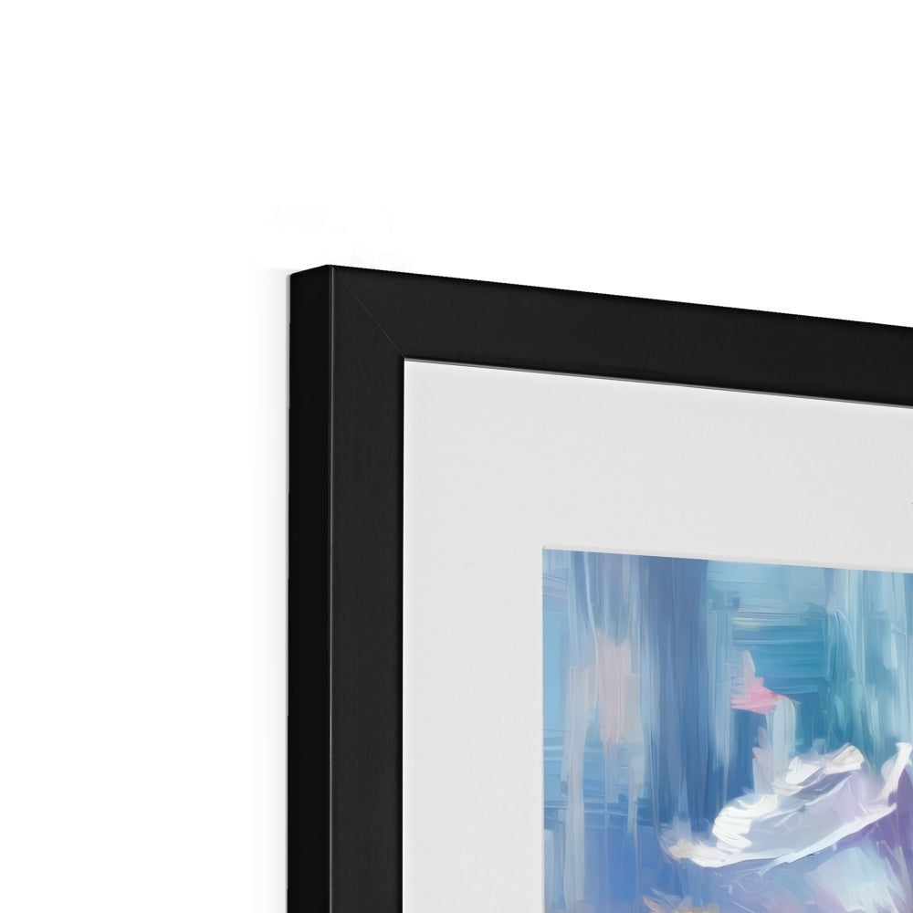 Abstract Blooms #17 Framed & Mounted Print