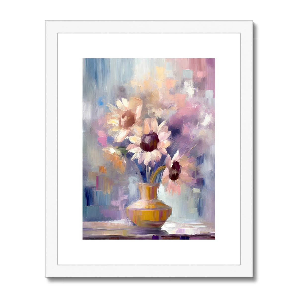 Abstract Blooms #04 Framed & Mounted Print