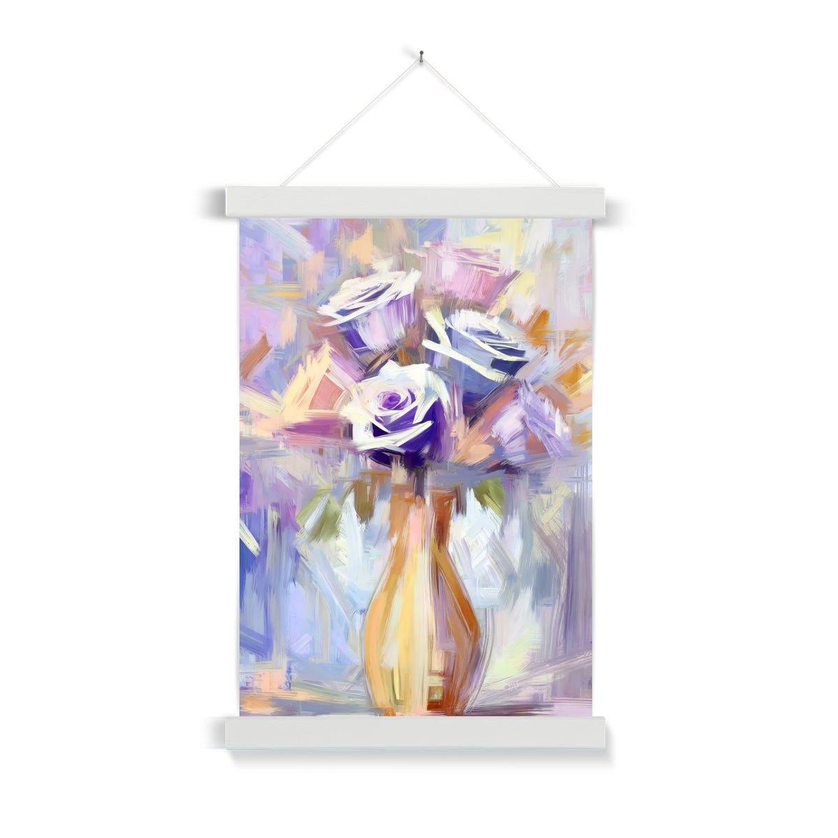 Abstract Blooms #22 Fine Art Print with Hanger