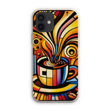 Caffeinated Cityscape Eco Phone Case