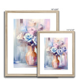 Abstract Blooms #18 Framed & Mounted Print
