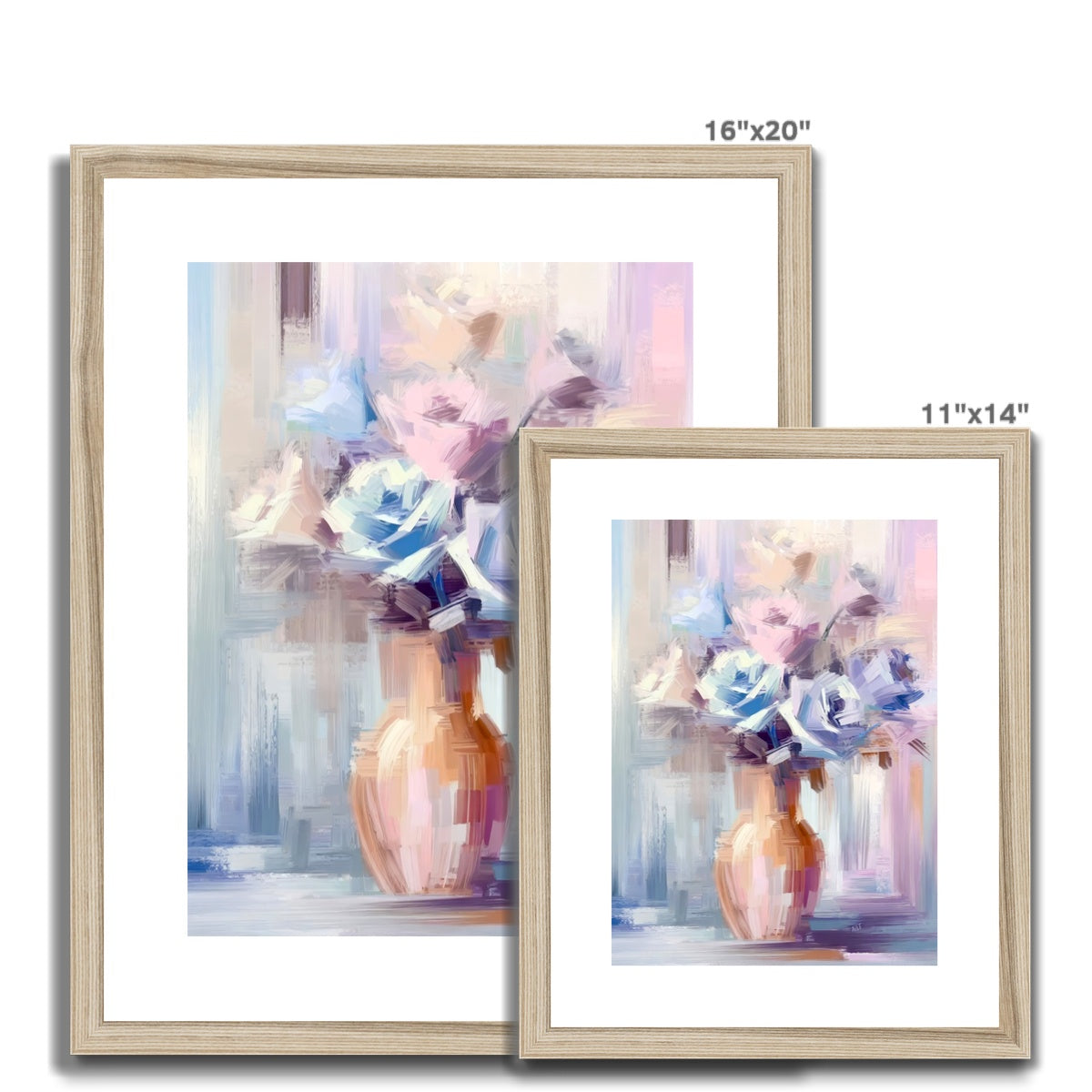 Abstract Blooms #18 Framed & Mounted Print