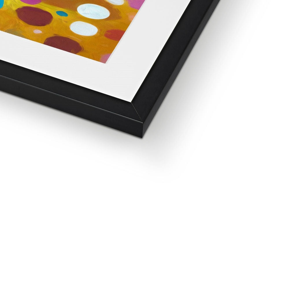 Whimsical Cupcake Delight Framed & Mounted Print