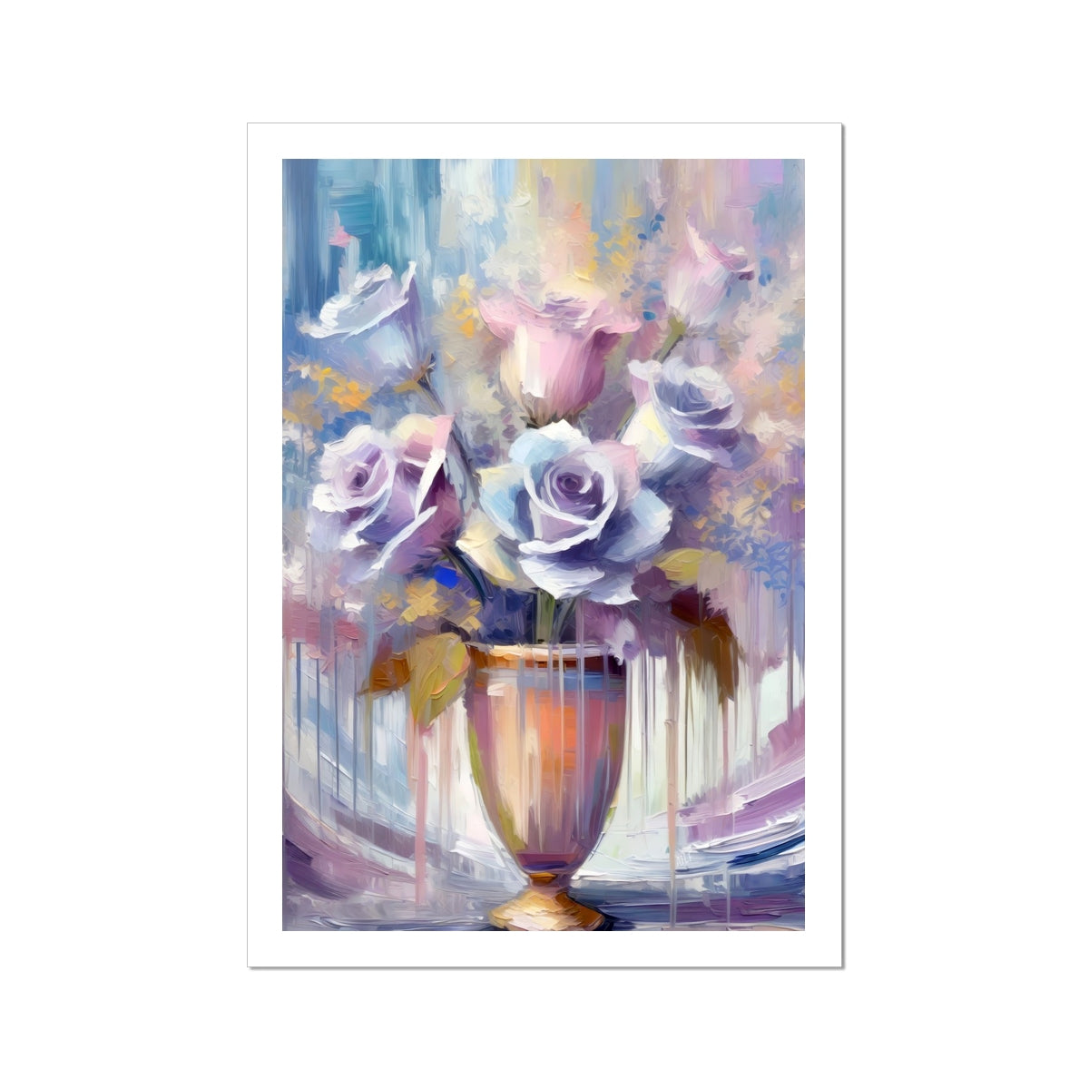 Abstract Blooms #17 Wall Art Poster