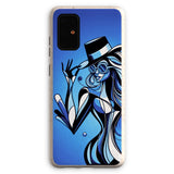 Viva La Diva: Where Moonlight Dances in Shades of Sapphire Eco Phone Case