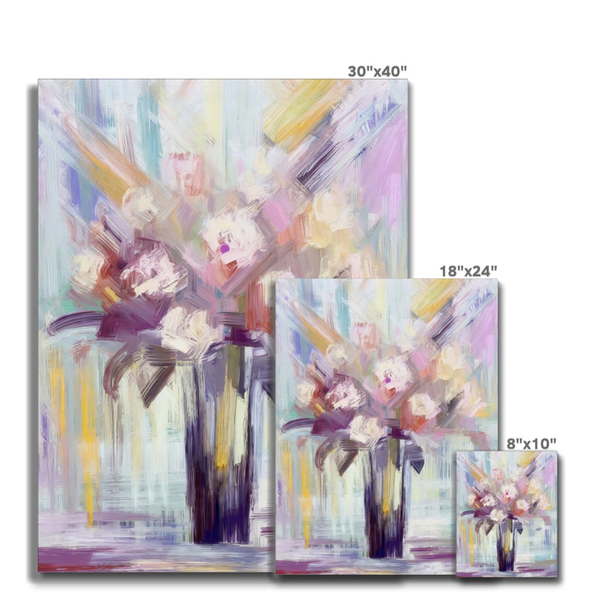 Abstract Blooms #28 Canvas