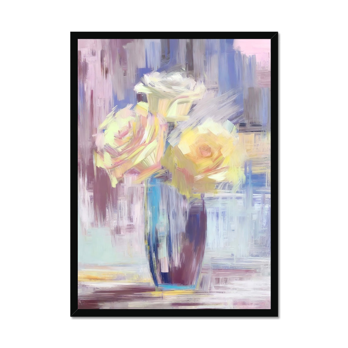 Abstract Blooms #31 Framed Print