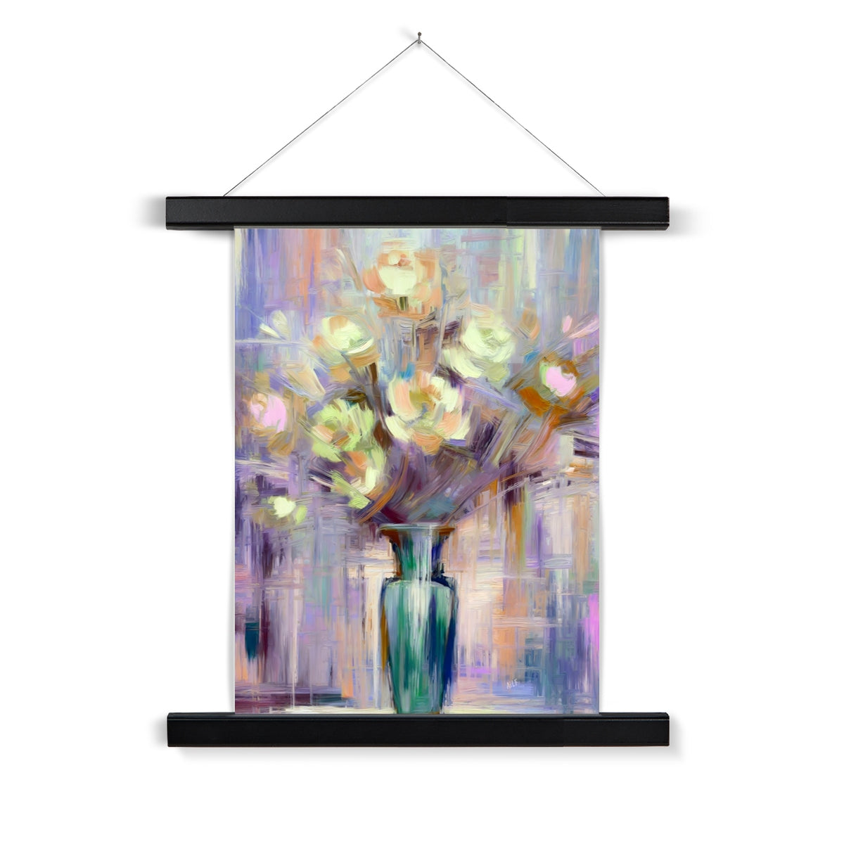 Abstract Blooms #19 Fine Art Print with Hanger