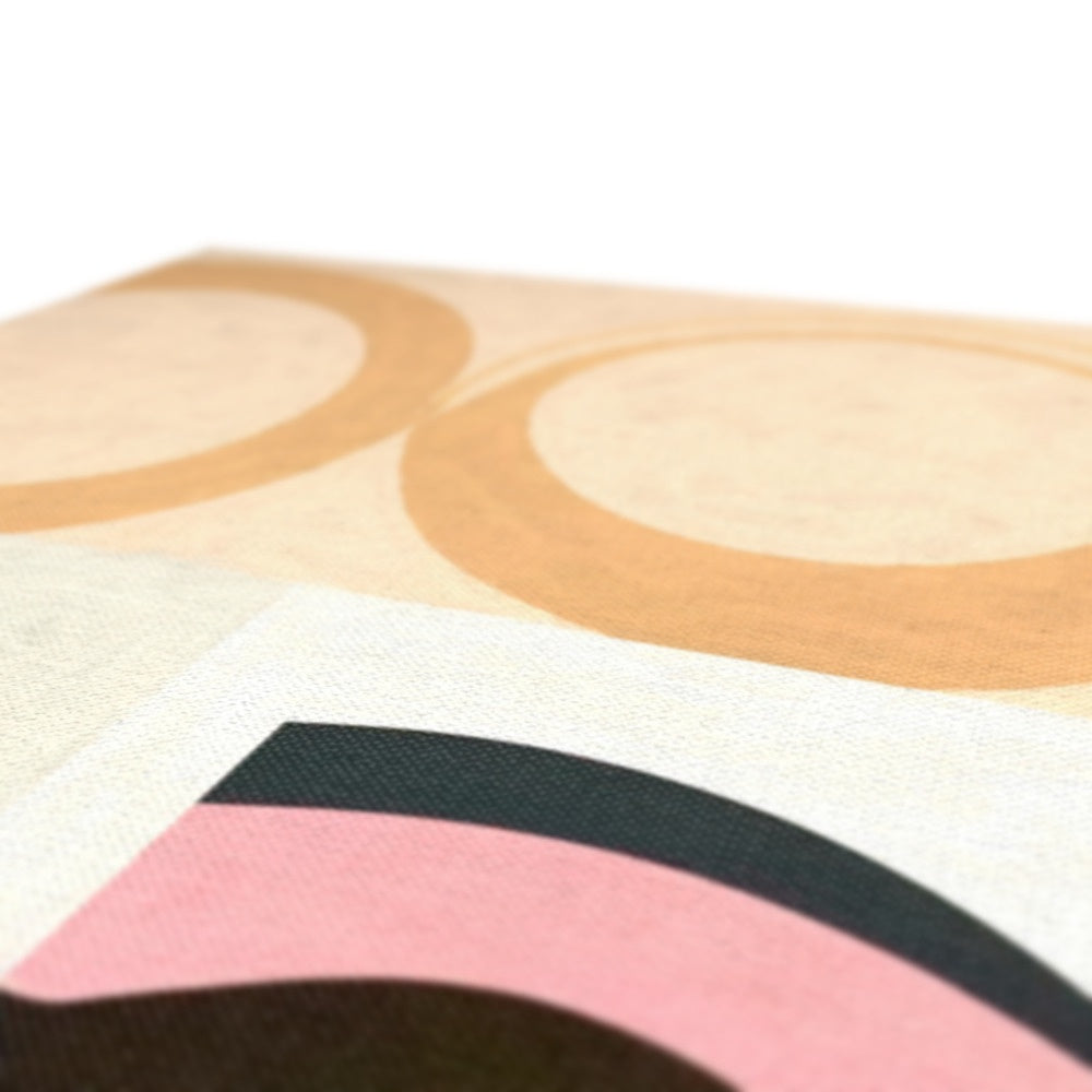 Whispers of Serenity: Where Eyes Meet Abstract Harmony Canvas
