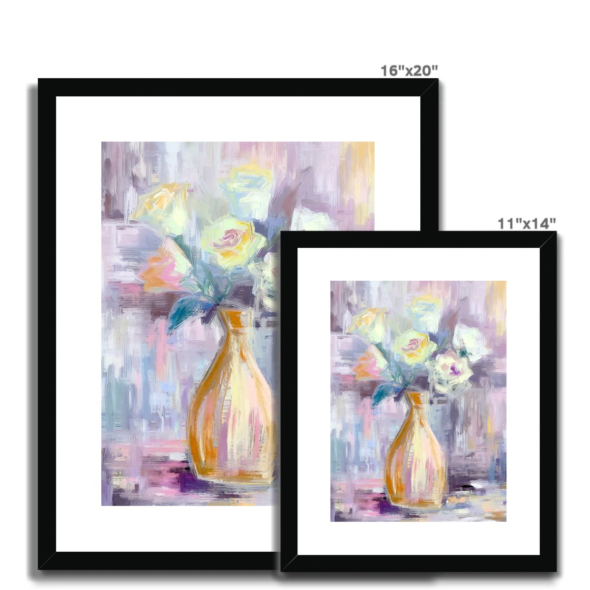 Abstract Blooms #26 Framed & Mounted Print
