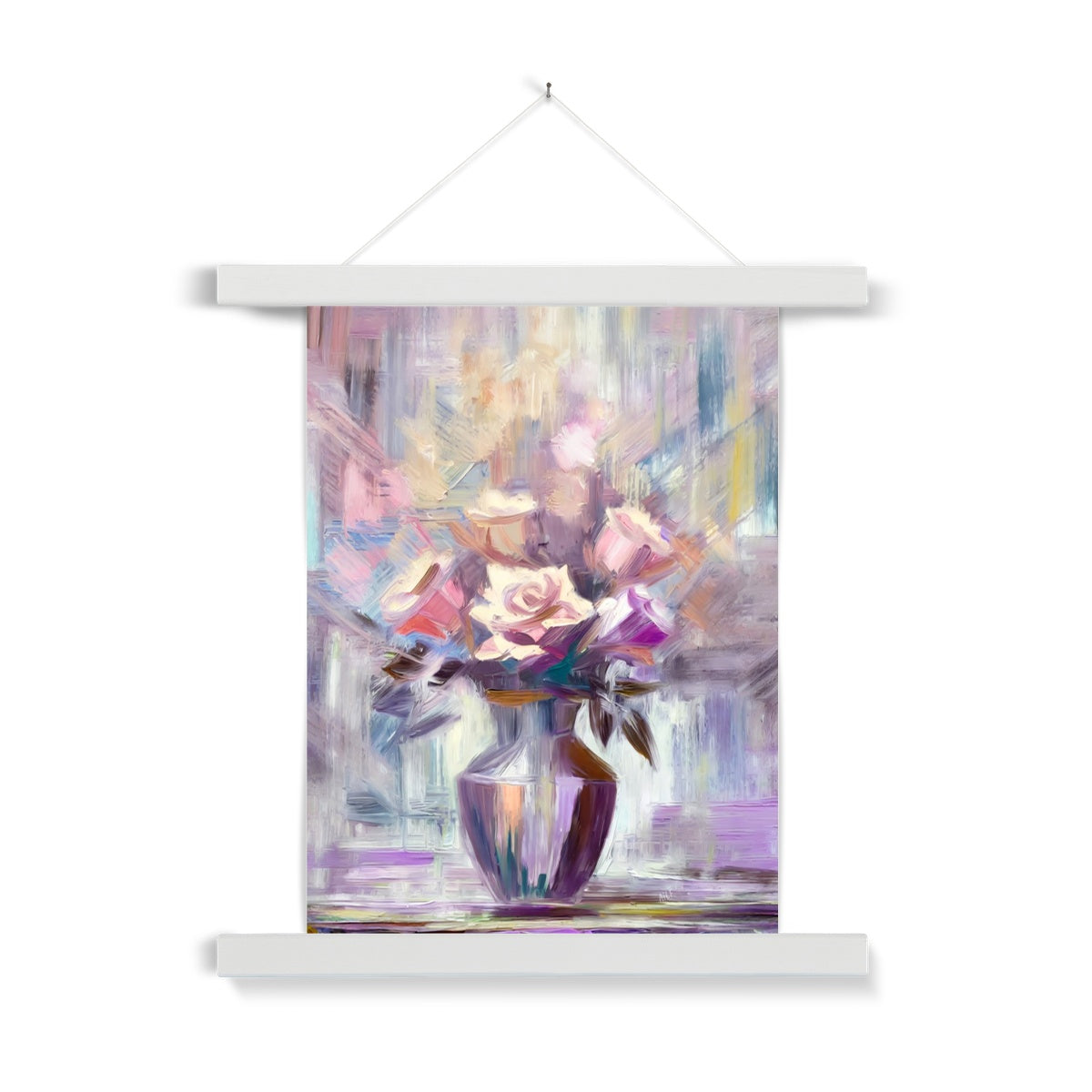 Abstract Blooms #30 Fine Art Print with Hanger