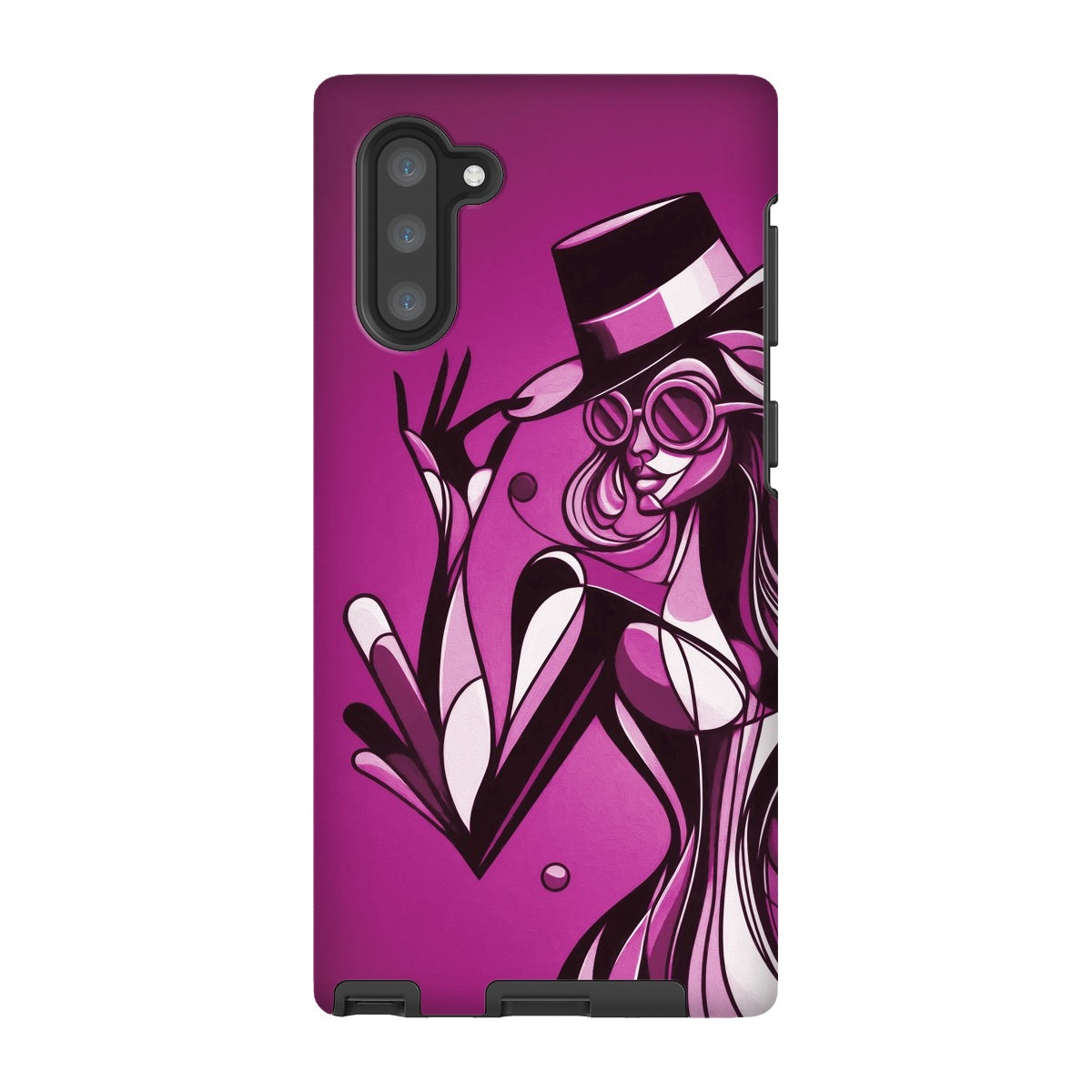 Viva La Diva: Where Amethyst Dreams Dance in a Symphony of Purples Tough Phone Case
