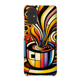 Caffeinated Cityscape Snap Phone Case