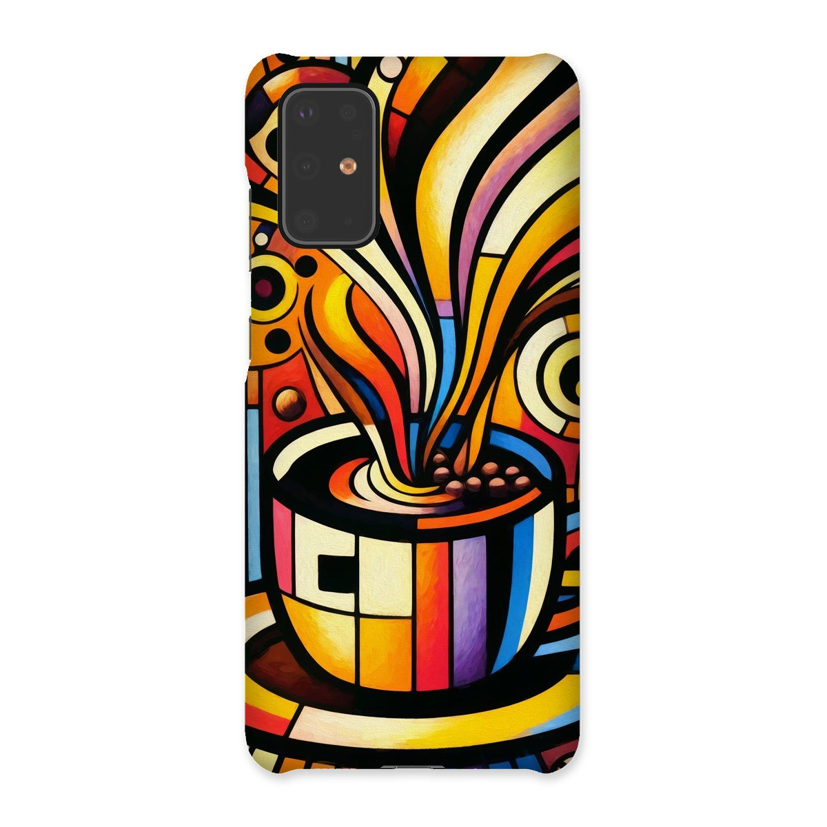 Caffeinated Cityscape Snap Phone Case