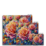 Roses Reimagined Canvas