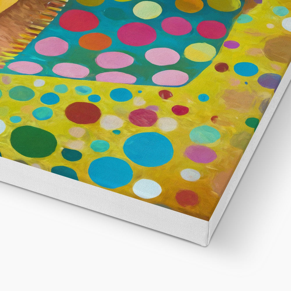 Whimsical Cupcake Delight Canvas