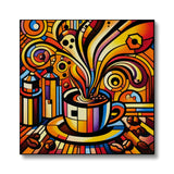 Caffeinated Cityscape Eco Canvas