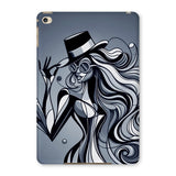 Viva La Diva: Where Shadows Dance in Shades of Silver Tablet Cases