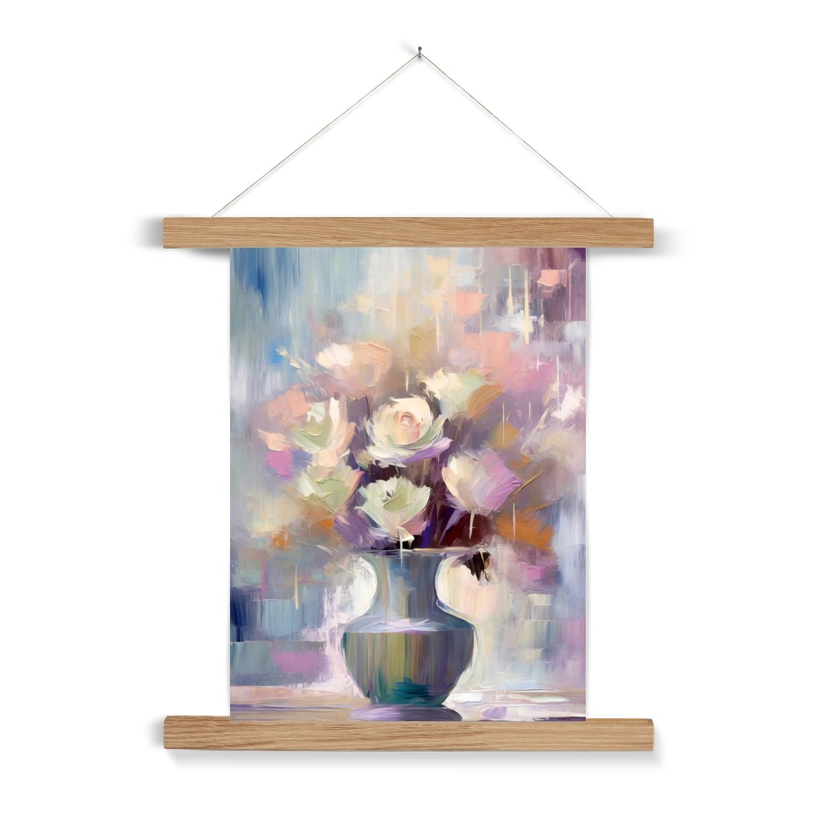 Abstract Blooms #12 Fine Art Print with Hanger