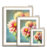 A Burst of Colour: Immerse Yourself in Floral Joy Framed & Mounted Print