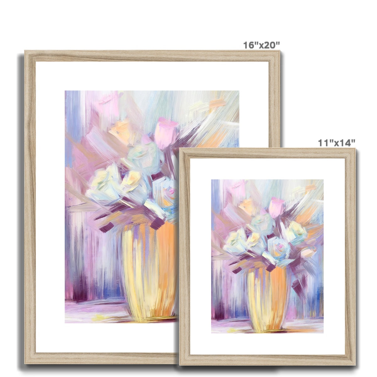 Abstract Blooms #25 Framed & Mounted Print
